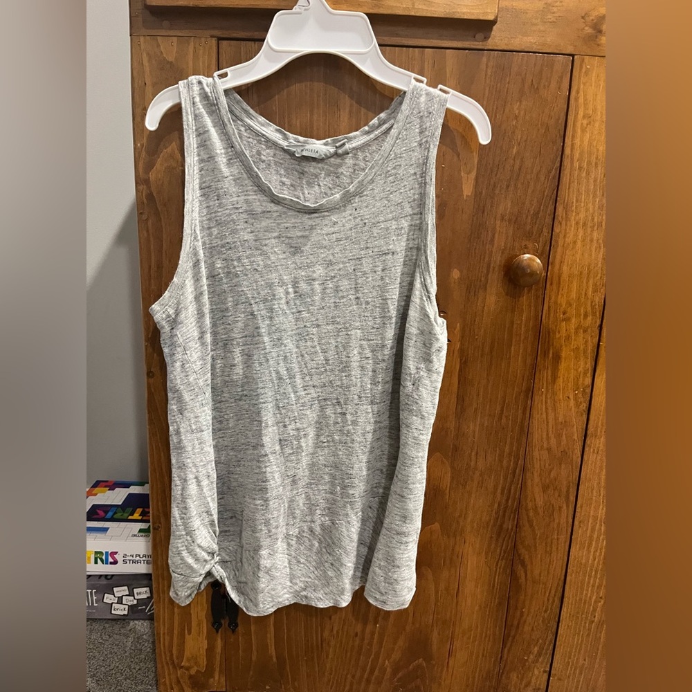 Athleta Gray Tank Top - medium